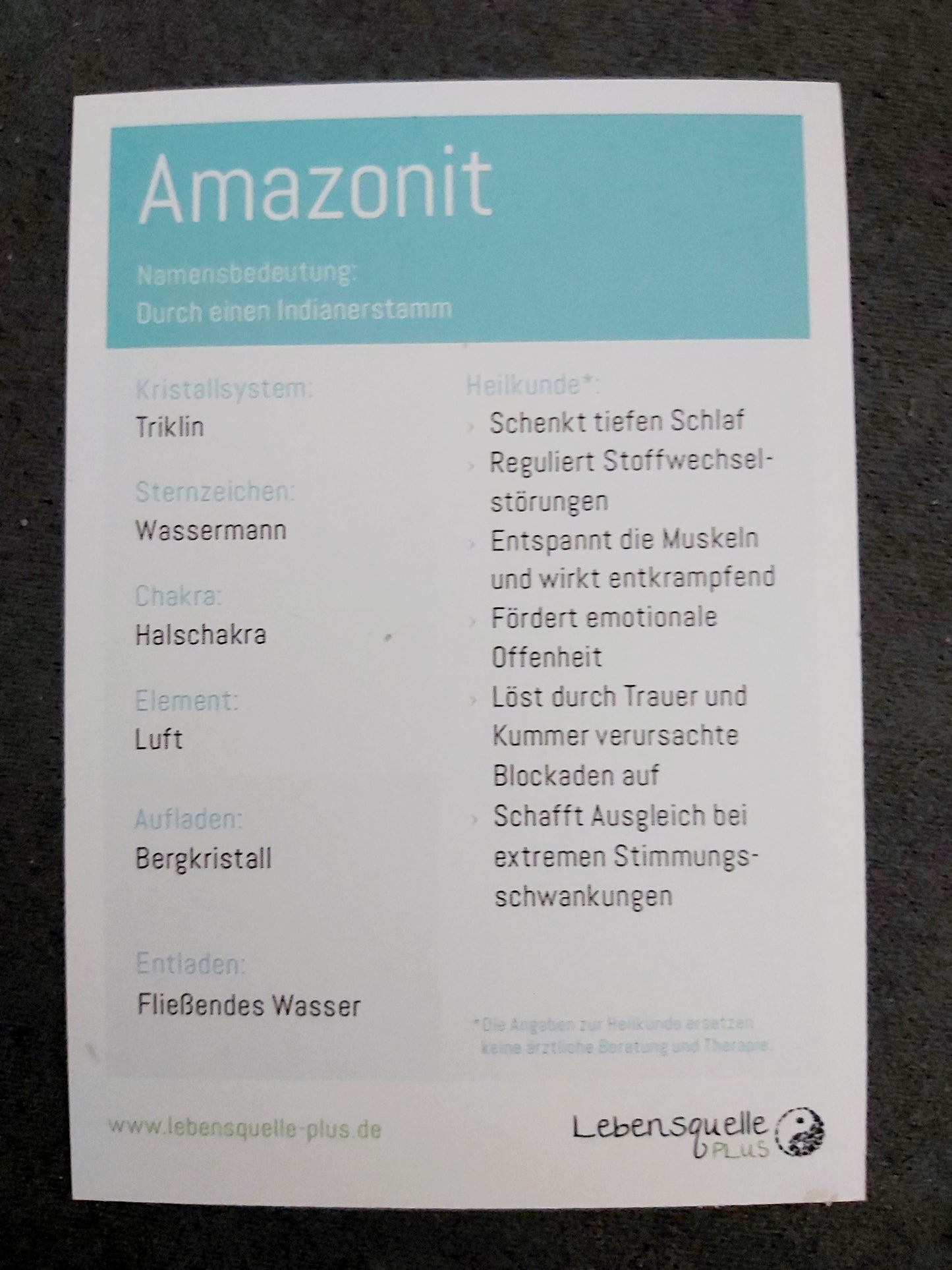 Orgon Anhänger "Turtle Love" mit Fluoriden und Amazonit